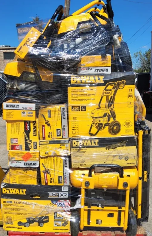 dewalt power tools pallets eu