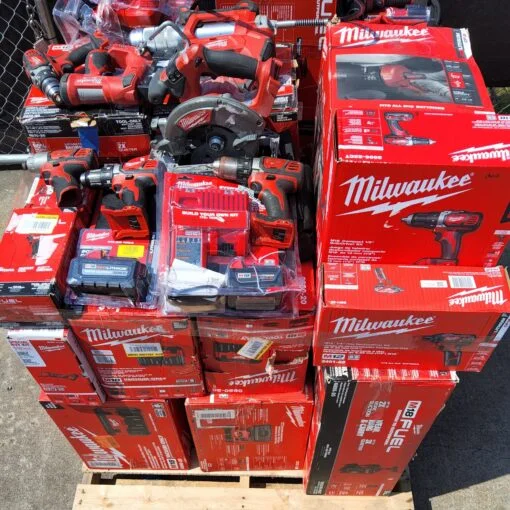 milwaukee power tools liquidation pallets europe