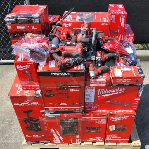 milwaukee tools wholesale pallets eu