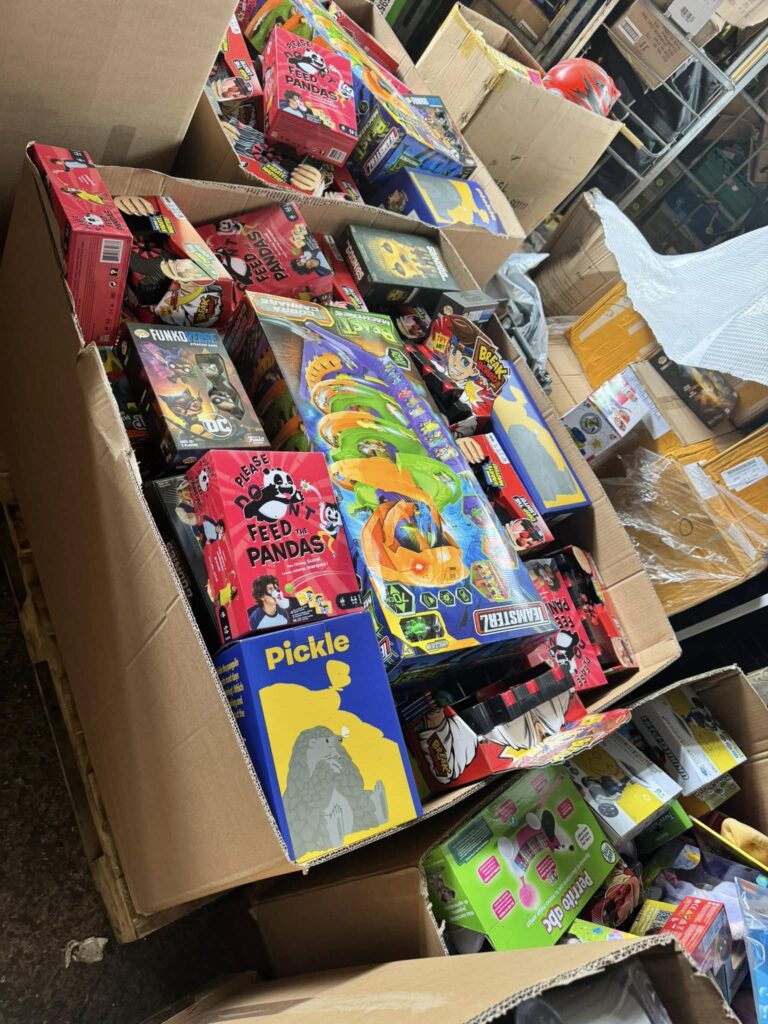 toy wholesale liquidation pallets eu