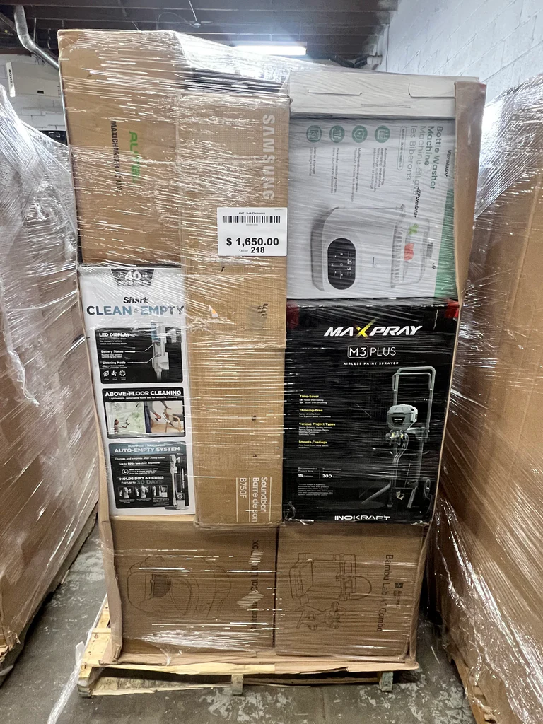 amazon liquidation pallets europe
