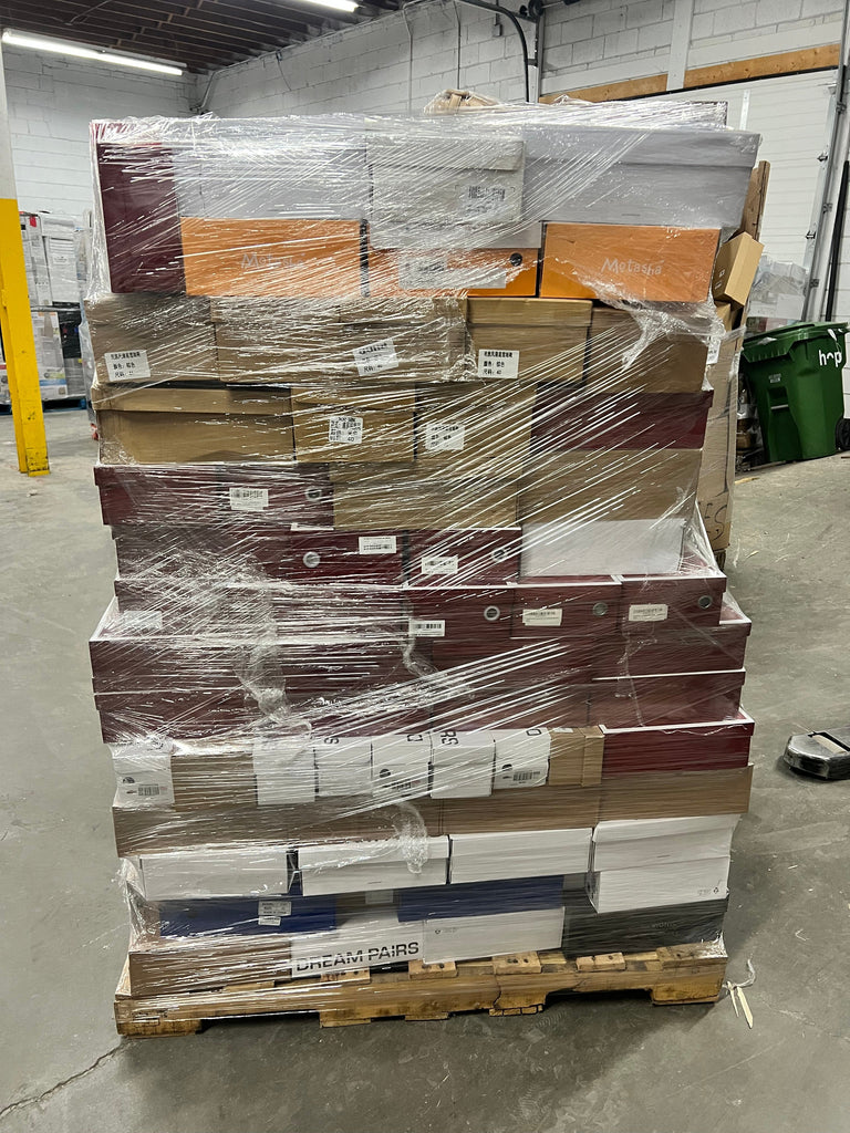 shoe liquidation pallets europe