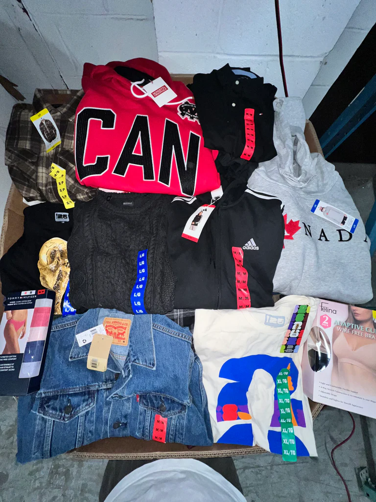 wholesale costco clothing pallets europe