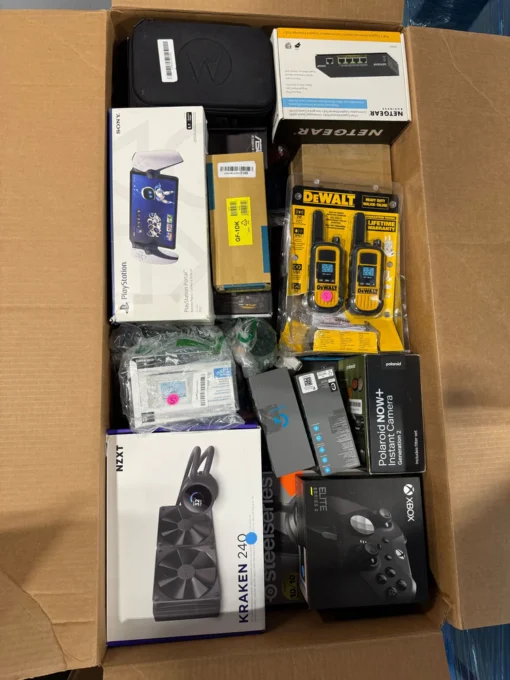 buy returned electronics pallets europe
