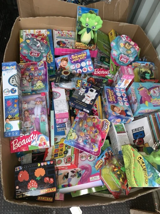 buy returned toy pallets europe