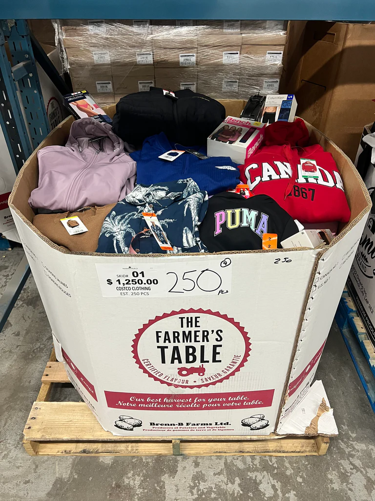 costco liquidation clothing netherlands