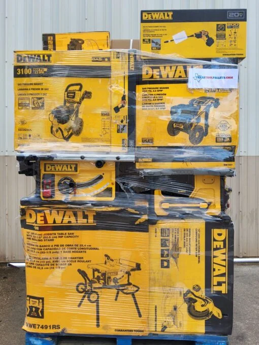 dewalt tool liquidation pallets europe