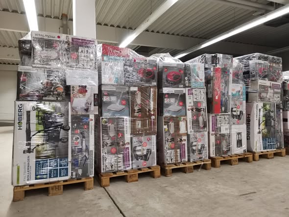 kitchen appliance pallets wholesale eu