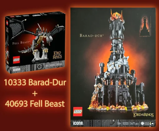 lego 10333 the lord of the rings barad dur