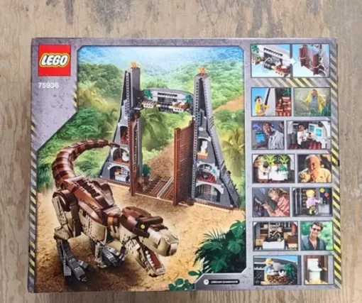 lego 75936 jurassic park t rex rampage