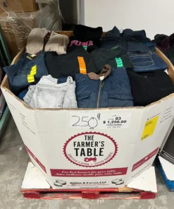 premium clothing pallets wholesale eu