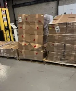 premium electronics pallets with branded products europe