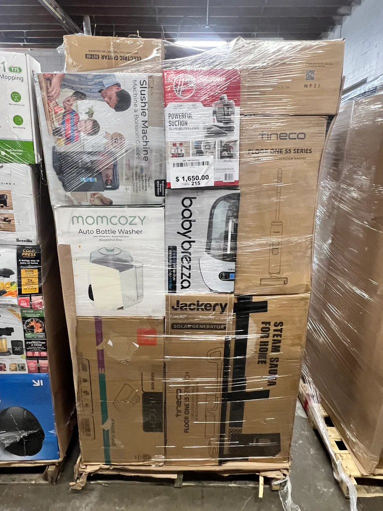 quality checked electronics pallets europe