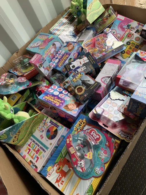 buy returned toy pallets europe