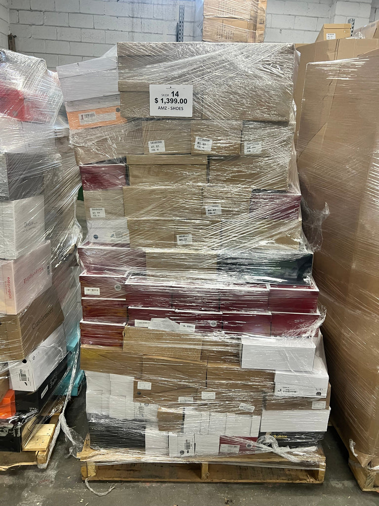shoe liquidation pallets europe