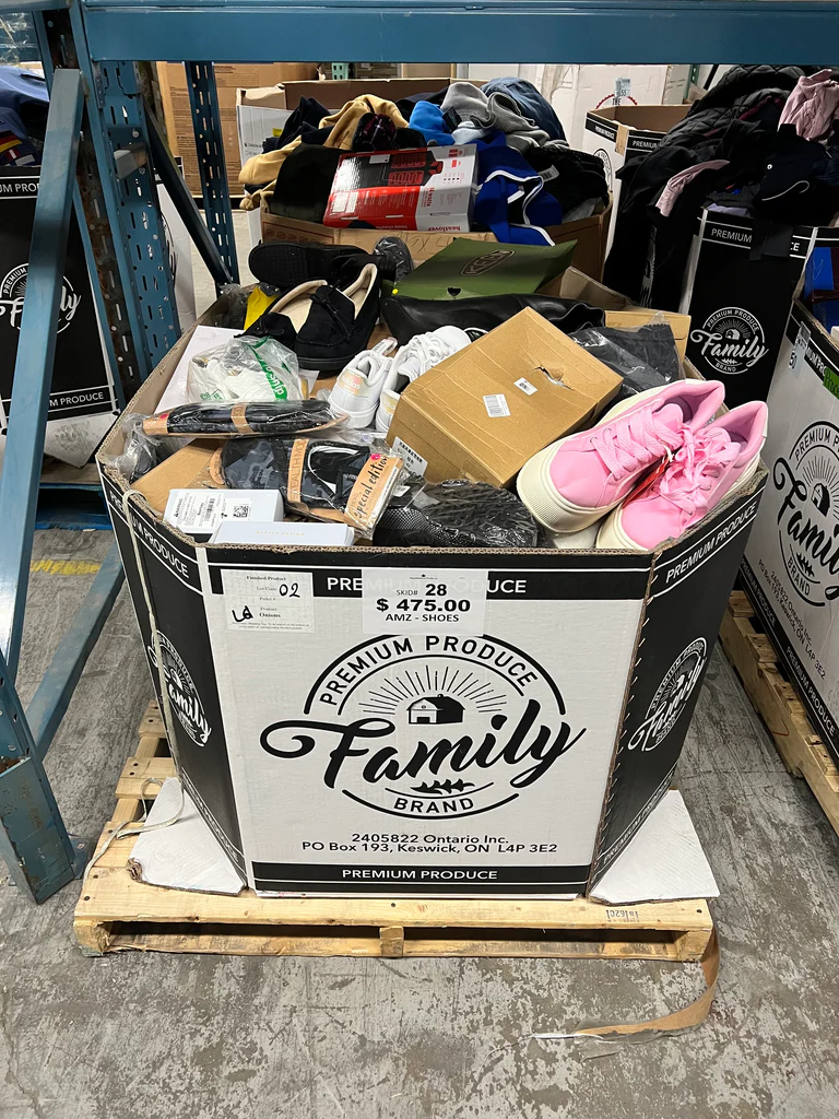 sneaker pallets reseller europe