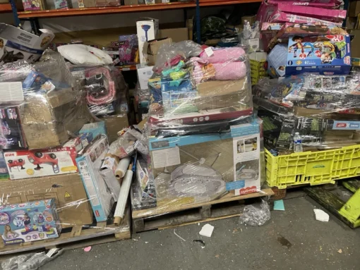 toy liquidation pallets europe